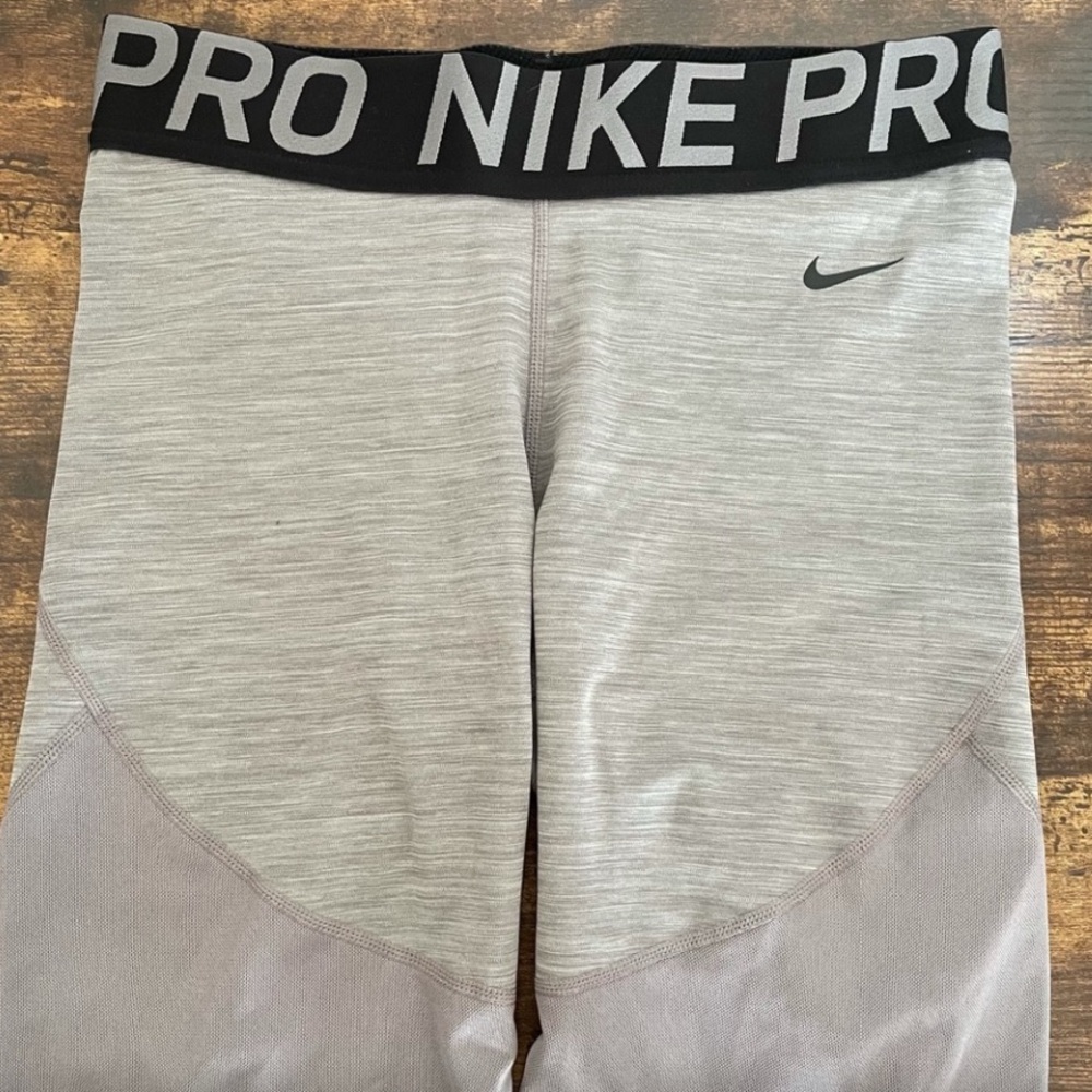 Nike Pro Women's Gray Bike Shorts
